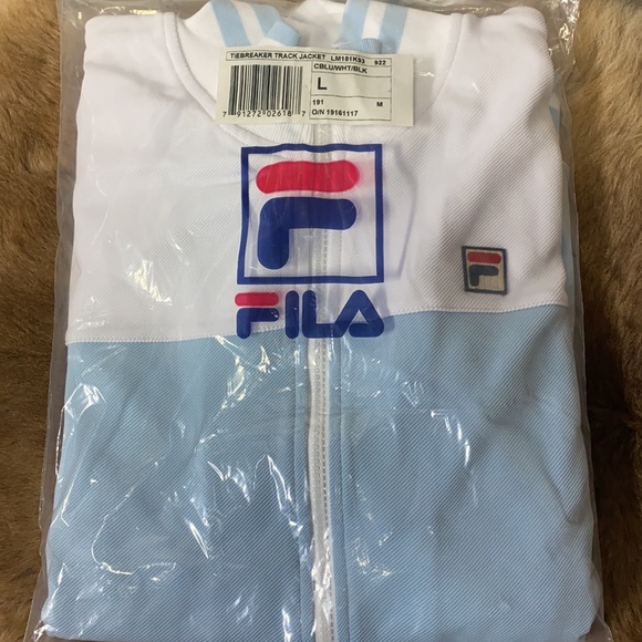 Fila Tiebreaker Track Jacket XXL L New NWT - Picture 11 of 11